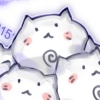 妖怪雪猫饅頭のおしくら饅頭